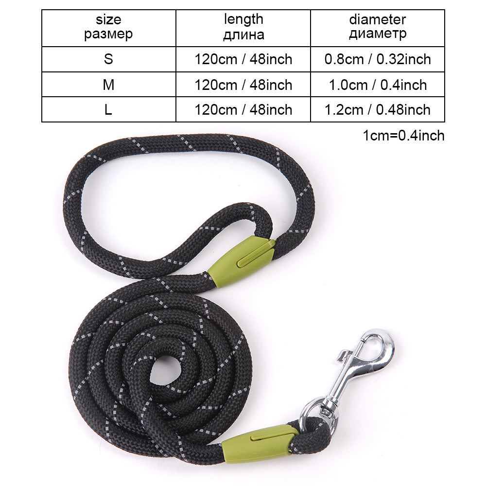 Reflective Nylon Running Leashes