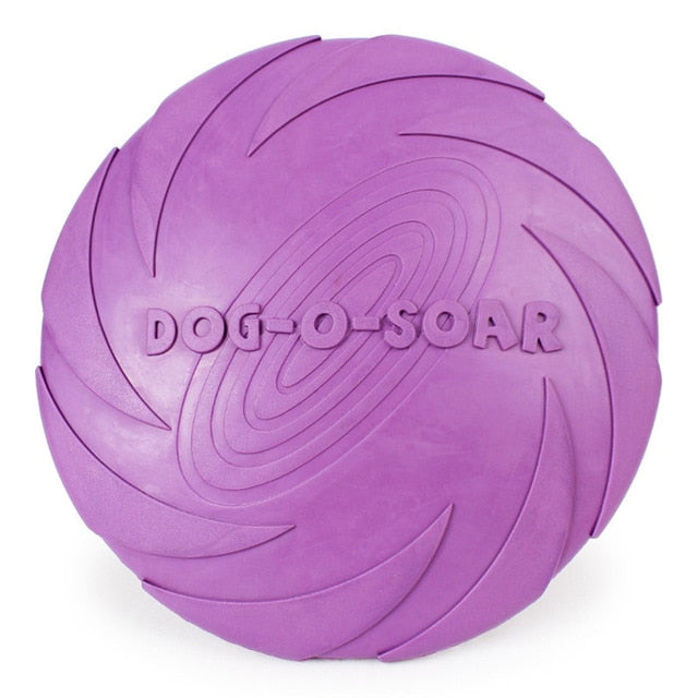 1 Pc Interactive Dog Chew Toys Resistance Bite Soft Rubber Puppy Pet Toy for Dogs Pet Training Products Dog Frisbie Flying Discs